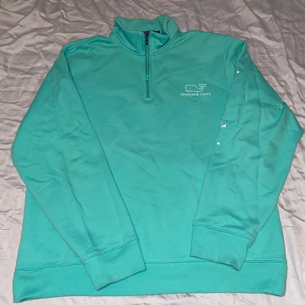 Vineyard Vines Green Quarter Zip